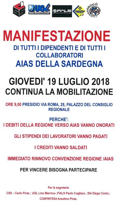 RICEVIAMO E INOLTRIAMO