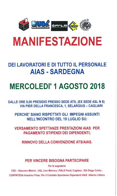 RICEVIAMO E INOLTRIAMO